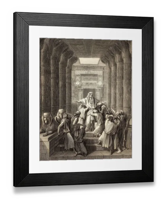 Framed Print : Joseph Reveals Himself to His Brothers