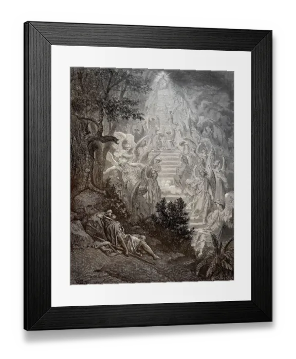Framed Print : Jacob's Dream, Old Testament