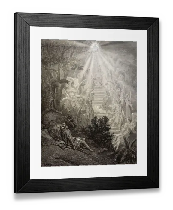 Framed Print : Jacob's Dream, Old Testament