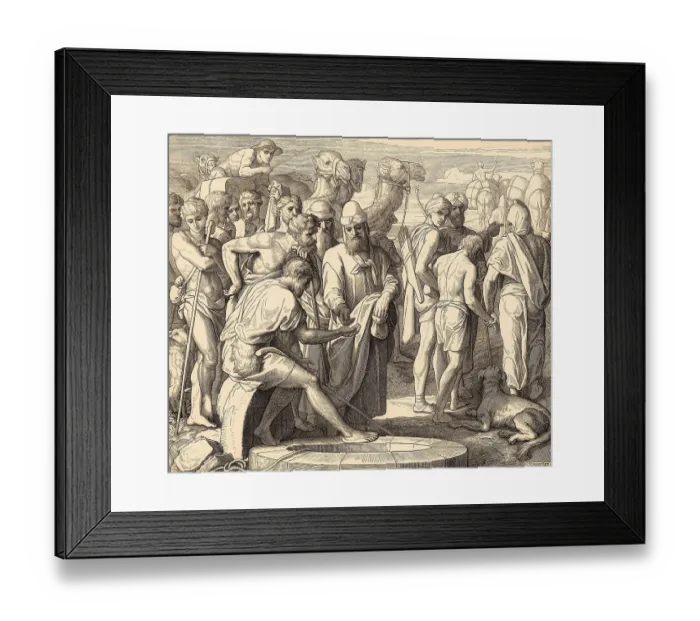 Framed Print : Joseph Is Sold by His Brothers
