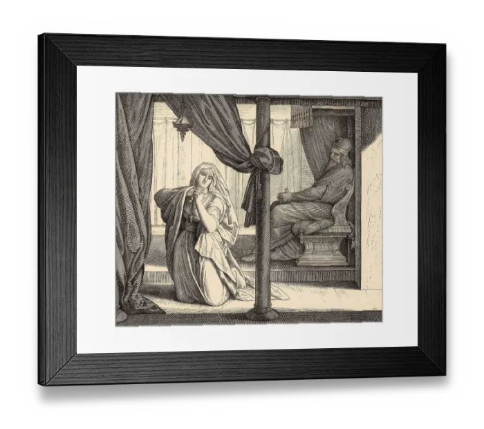 Framed Print : Hannah's Prayer, Old Testament