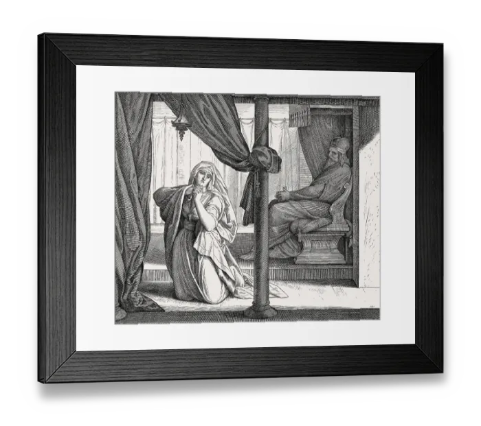 Framed Print : Hannah's Prayer, Old Testament