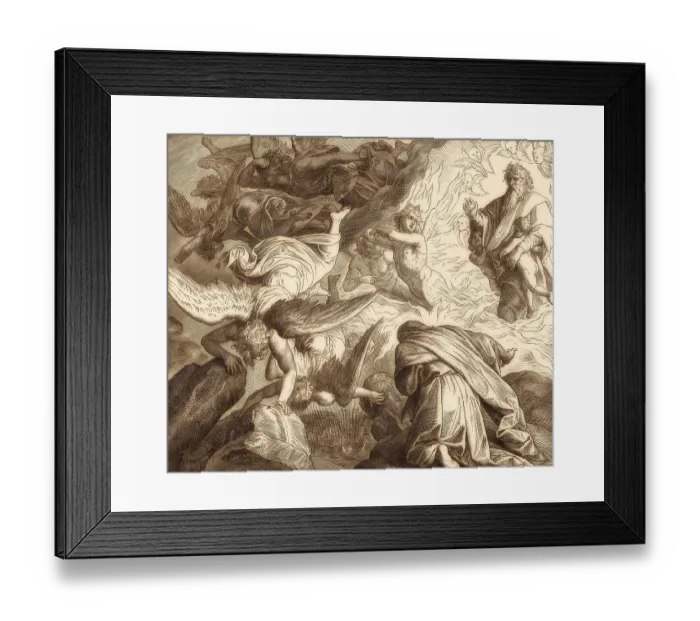Framed Print : God Appears to Elijah, Old Testament Framed Print : God Appears to Elijah, Old Testament
