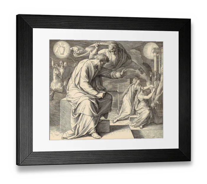 Framed Print : Jeremiah's Call, Old Testament Framed Print : Jeremiah's Call, Old Testament