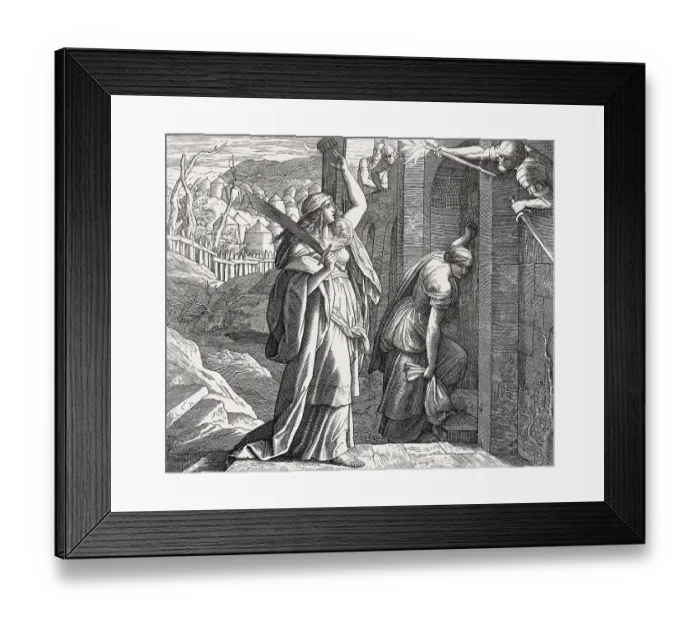 Framed Print : Judith Returns to Bethulia, Old Testament