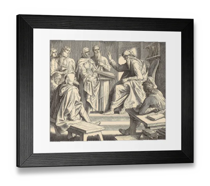 Framed Print : Jesus Ben Sirach, Old Testament Framed Print : Jesus Ben Sirach, Old Testament