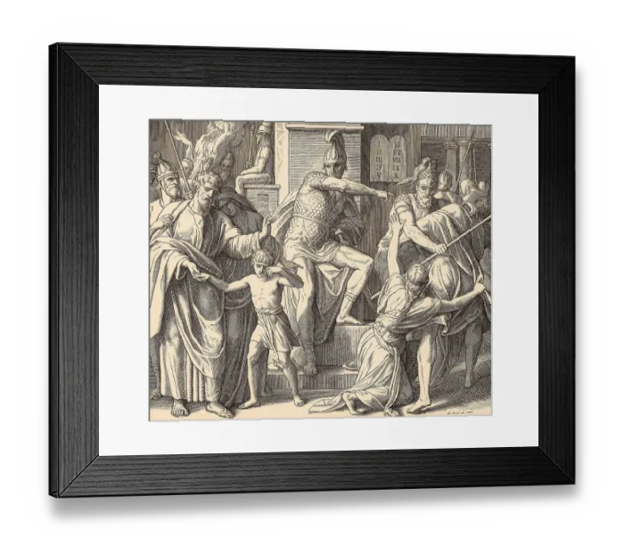 Framed Print : Martyrs, Books of Maccabees, Old Testament