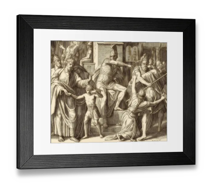 Framed Print : Martyrs, Books of Maccabees, Old Testament Framed Print : Martyrs, Books of Maccabees, Old Testament