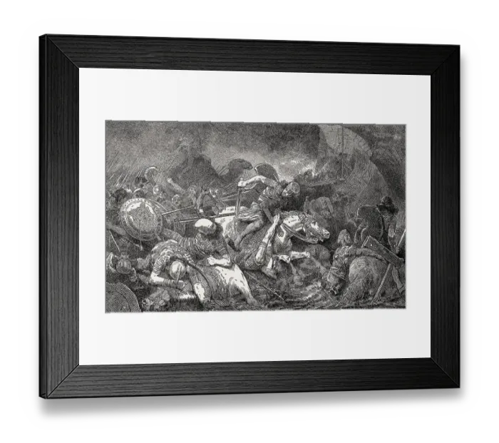 Framed Print : Battle of Marathon, Ancient Greece, 490 BC