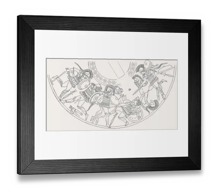 Framed Print : Etruscan art