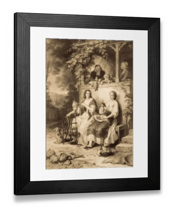 Framed Print : Aus meinem Leben: Dichtung und Wahrheit