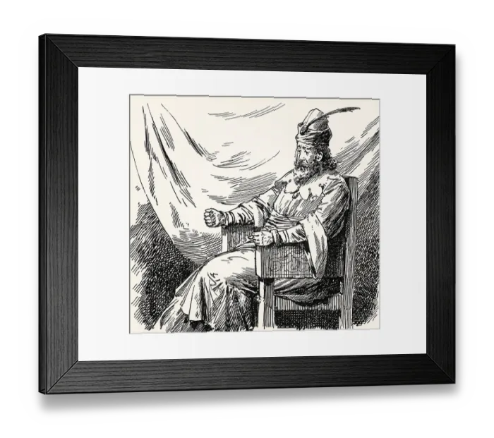 Framed Print : Thoas, king of the Taurians, Ancient Greek mythology Framed Print : Thoas, king of the Taurians, Ancient Greek mythology