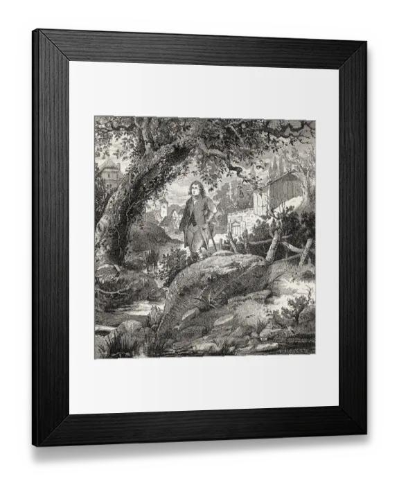 Framed Print : Hermann and Dorothea, a poem by Johann Wolfgang von Goethe Framed Print : Hermann and Dorothea, a poem by Johann Wolfgang von Goethe