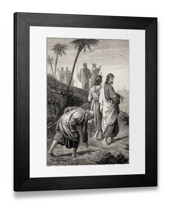 Framed Print : THE LEGEND OF THE HORSE-SHOE, Legende vom Hufeisen