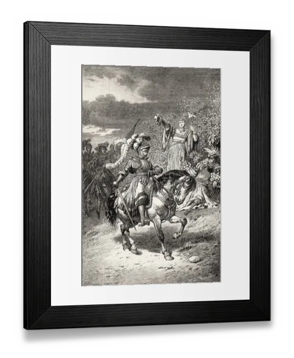 Framed Print : ACT III, Goetz, Selbitz and Troopers Framed Print : ACT III, Goetz, Selbitz and Troopers
