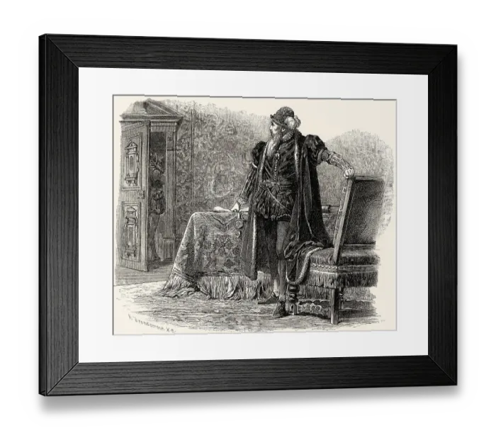Framed Print : ACT IV, SCENE II. Duke of Alva
