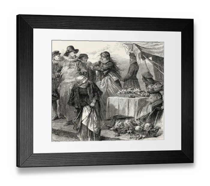 Framed Print : ACT V. SCENE I. Clara, Brackenburg