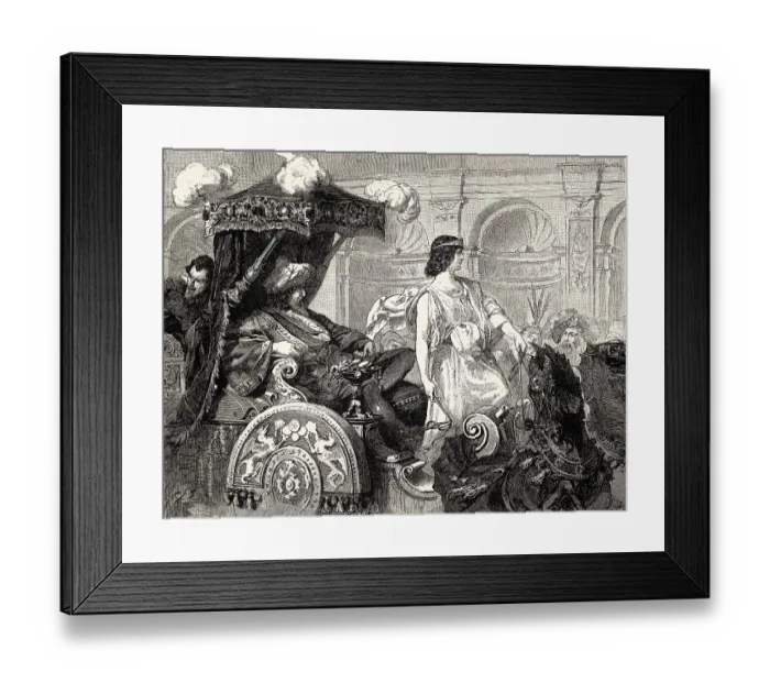 Framed Print : Herald, Boy-Charioteer, Florentine carnival Framed Print : Herald, Boy-Charioteer, Florentine carnival