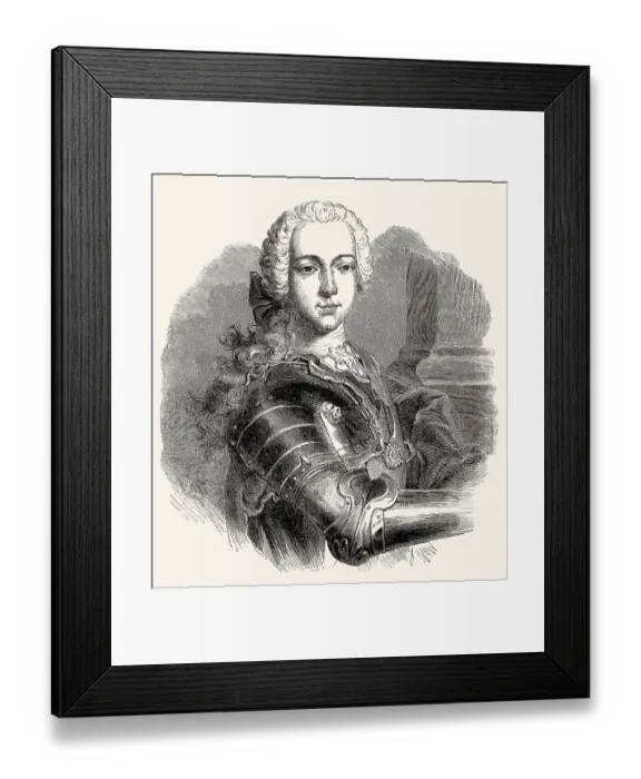 Framed Print : Charles Edward Stuart, Bonnie Prince Charlie
