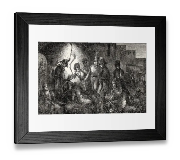 Framed Print : Death of Tipu Sultan, 4. Mai 1799 Framed Print : Death of Tipu Sultan, 4. Mai 1799