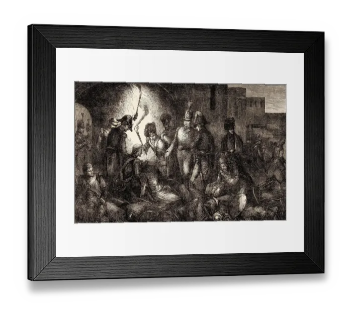 Framed Print : Death of Tipu Sultan, 4. Mai 1799 Framed Print : Death of Tipu Sultan, 4. Mai 1799