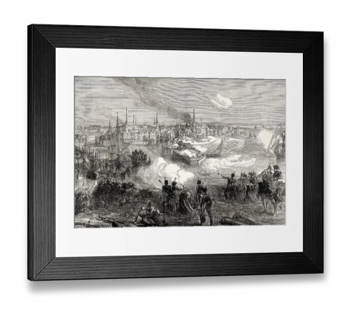 Framed Print : The Second Battle of Copenhagen