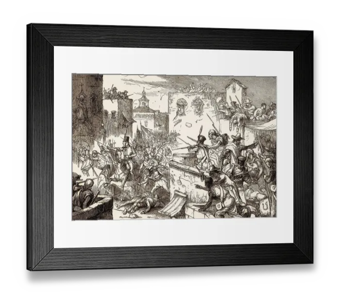 Framed Print : The British invasions of the River Plate Framed Print : The British invasions of the River Plate