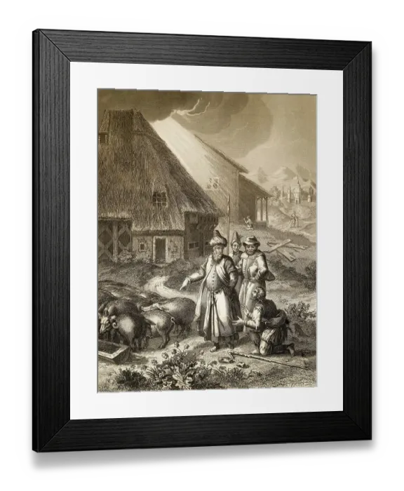 Framed Print : The Parable of the Prodigal Son