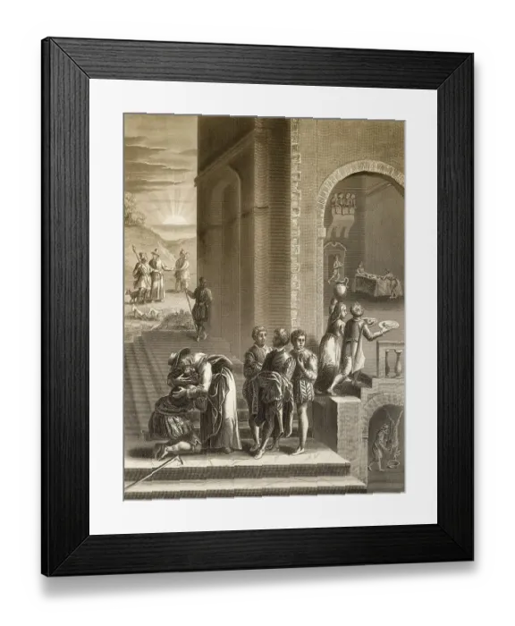 Framed Print : The Parable of the Prodigal Son