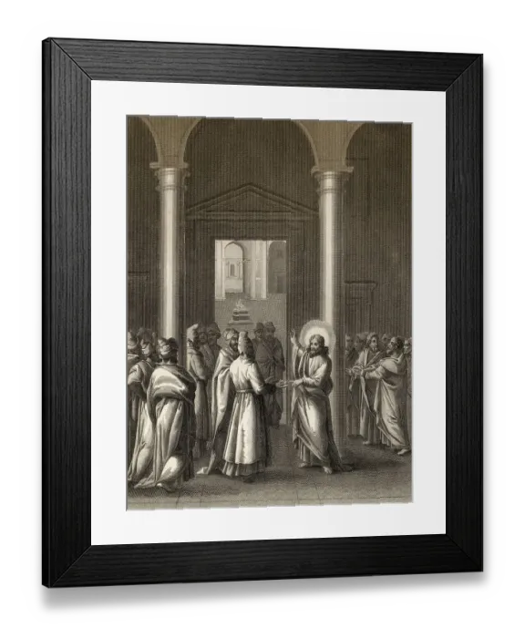 Framed Print : Render unto Caesar, the Tribute Money