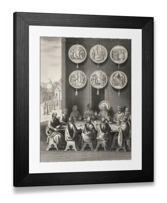 Framed Print : Before the ascension of Jesus, Resurrection of Jesus Framed Print : Before the ascension of Jesus, Resurrection of Jesus
