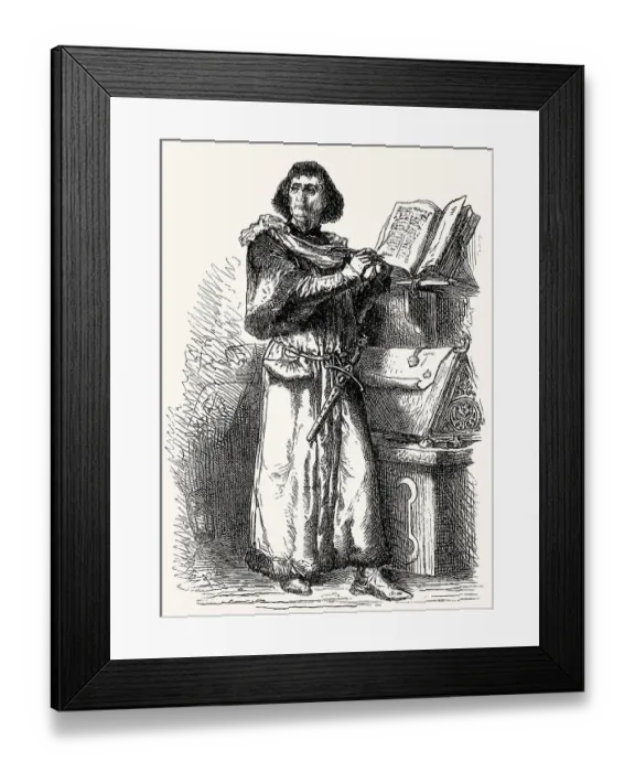 Framed Print : Philippe de Commines, 1447 -1511