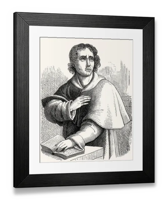 Framed Print : Peter Abelard, c. 1079 - 1142, a medieval French scholastic philosopher and theologian Framed Print : Peter Abelard, c. 1079 - 1142, a medieval French scholastic philosopher and theologian