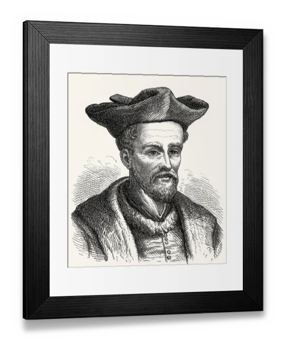 Framed Print : Francois Rabelais, a French Renaissance writer Framed Print : Francois Rabelais, a French Renaissance writer