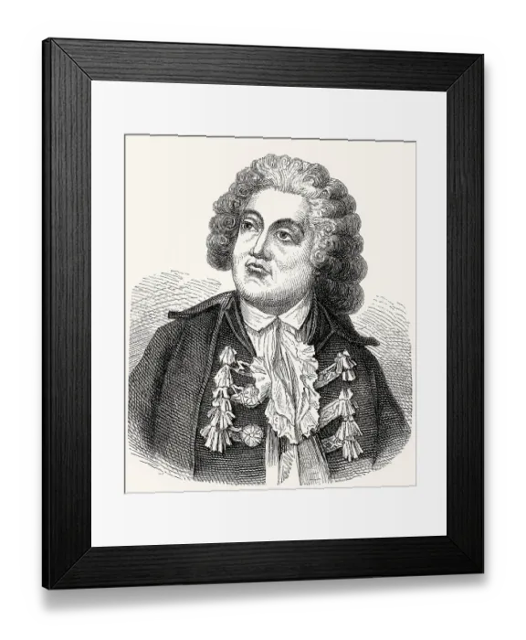 Framed Print : Honore Gabriel Riqueti, Count of Mirabeau