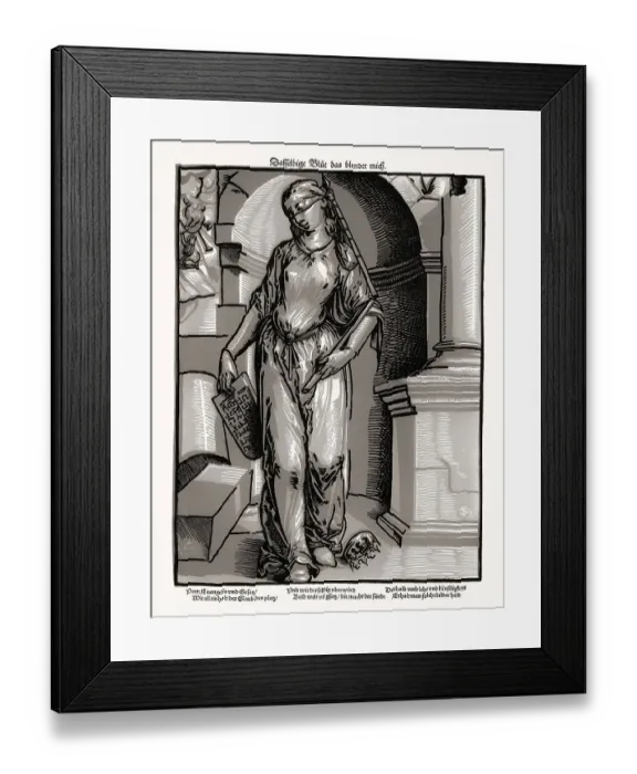 Framed Print : Tobias Stimmer, 16th century, The Old Covenant
