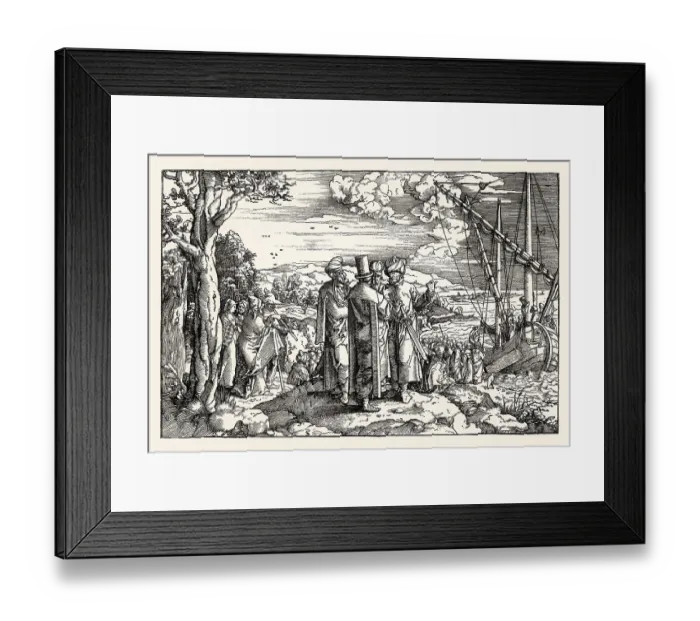 Framed Print : Christ's sermon on the ship