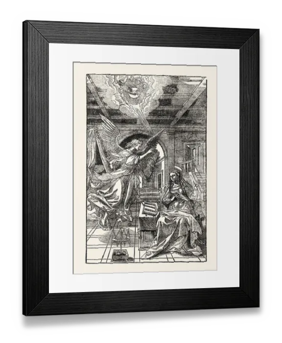 Framed Print : Annunciation to the Blessed Virgin Mary Framed Print : Annunciation to the Blessed Virgin Mary