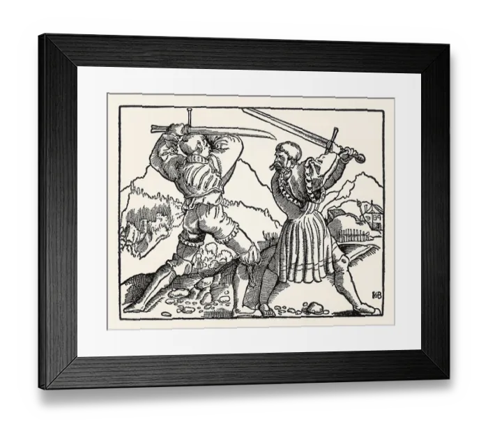 Framed Print : Hans Baldung Grien, You shall not kill