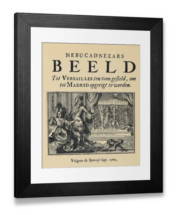 Framed Print : Title page of Esopus in Europa Framed Print : Title page of Esopus in Europa