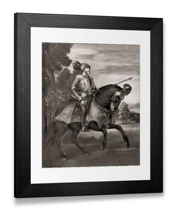 Framed Print : Charles V, 1500, 1558, Emperor of the Holy Roman Empire Framed Print : Charles V, 1500, 1558, Emperor of the Holy Roman Empire