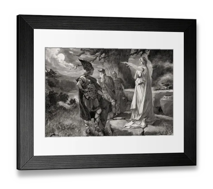 Framed Print : Arminius, 17 BC, 21 AD, oracle before the Varus Battle in Germania Framed Print : Arminius, 17 BC, 21 AD, oracle before the Varus Battle in Germania