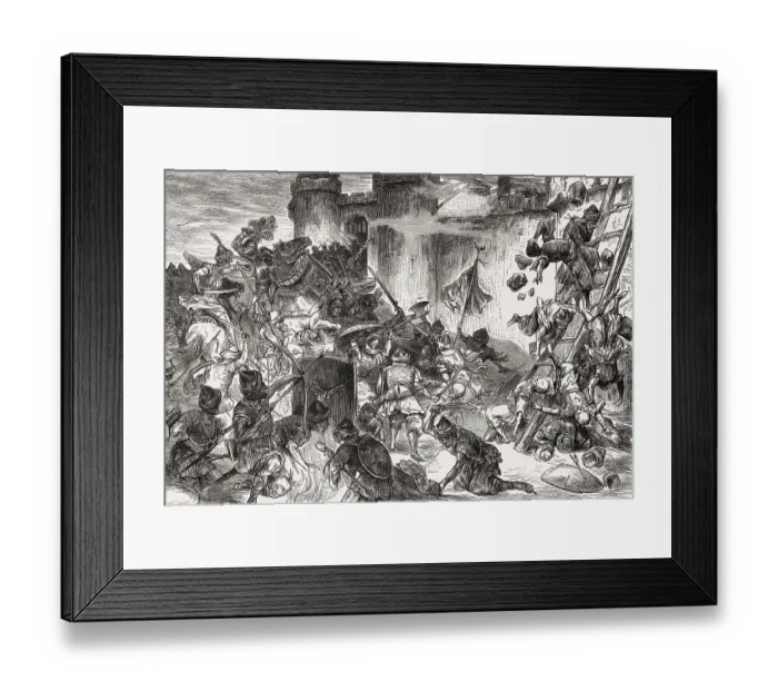 Framed Print : The Battle of Vienna, 1683