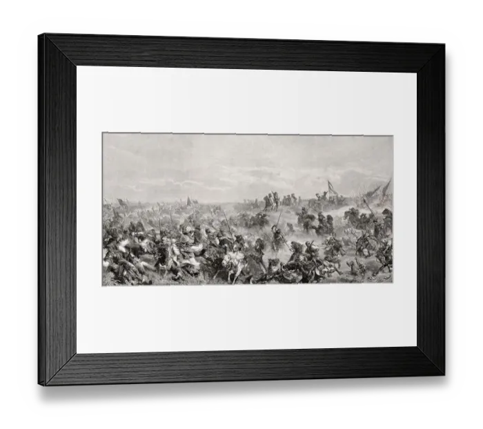 Framed Print : The Battle of Warsaw, Second Northern War Framed Print : The Battle of Warsaw, Second Northern War