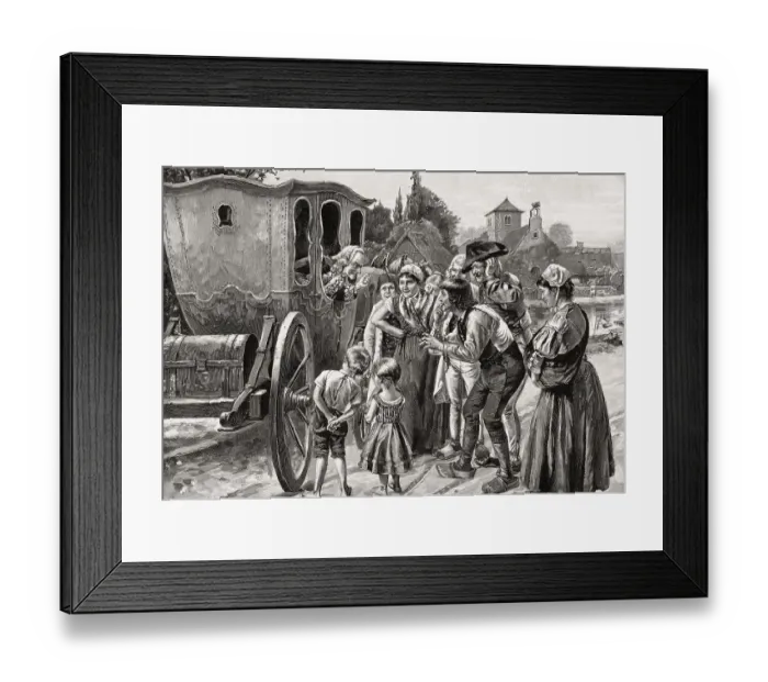 Framed Print : A journey of Voltaire or Francois Marie Arouet