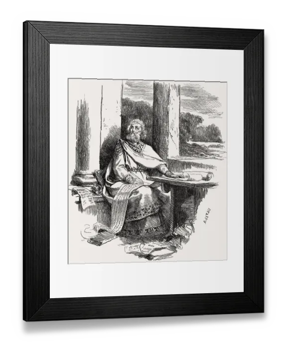 Framed Print : Wulfila or Ulfilas, c. 311-383 Framed Print : Wulfila or Ulfilas, c. 311-383