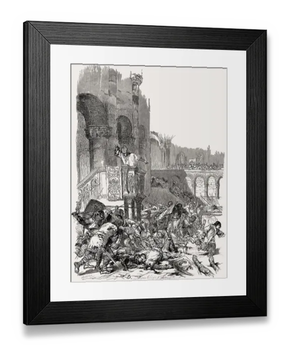 Framed Print : The Goslar Precedence Dispute, Pentecost Framed Print : The Goslar Precedence Dispute, Pentecost