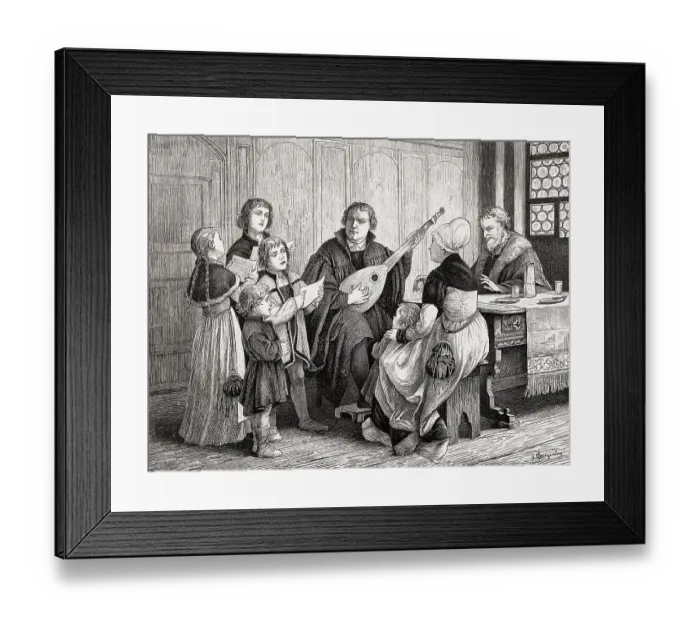 Framed Print : Martin Luther, theologian and reformer Framed Print : Martin Luther, theologian and reformer