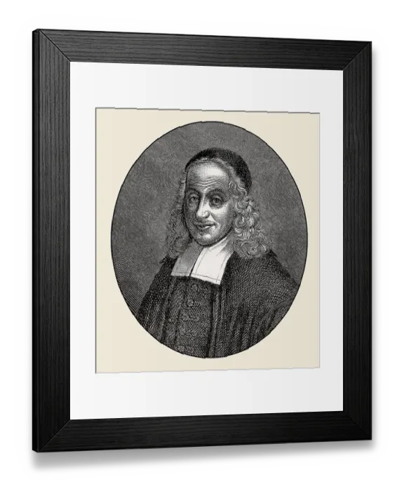 Framed Print : Philip Jacob Spener, 1685, 1705 Framed Print : Philip Jacob Spener, 1685, 1705