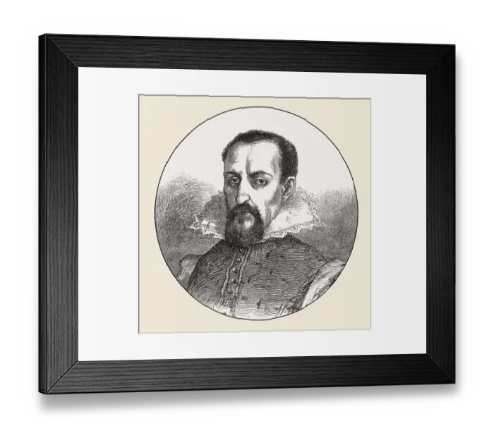 Framed Print : Johannes Kepler or Keppler, 1571